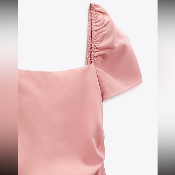 NWT Viral Zara Linen Dress - Picture 5 of 13